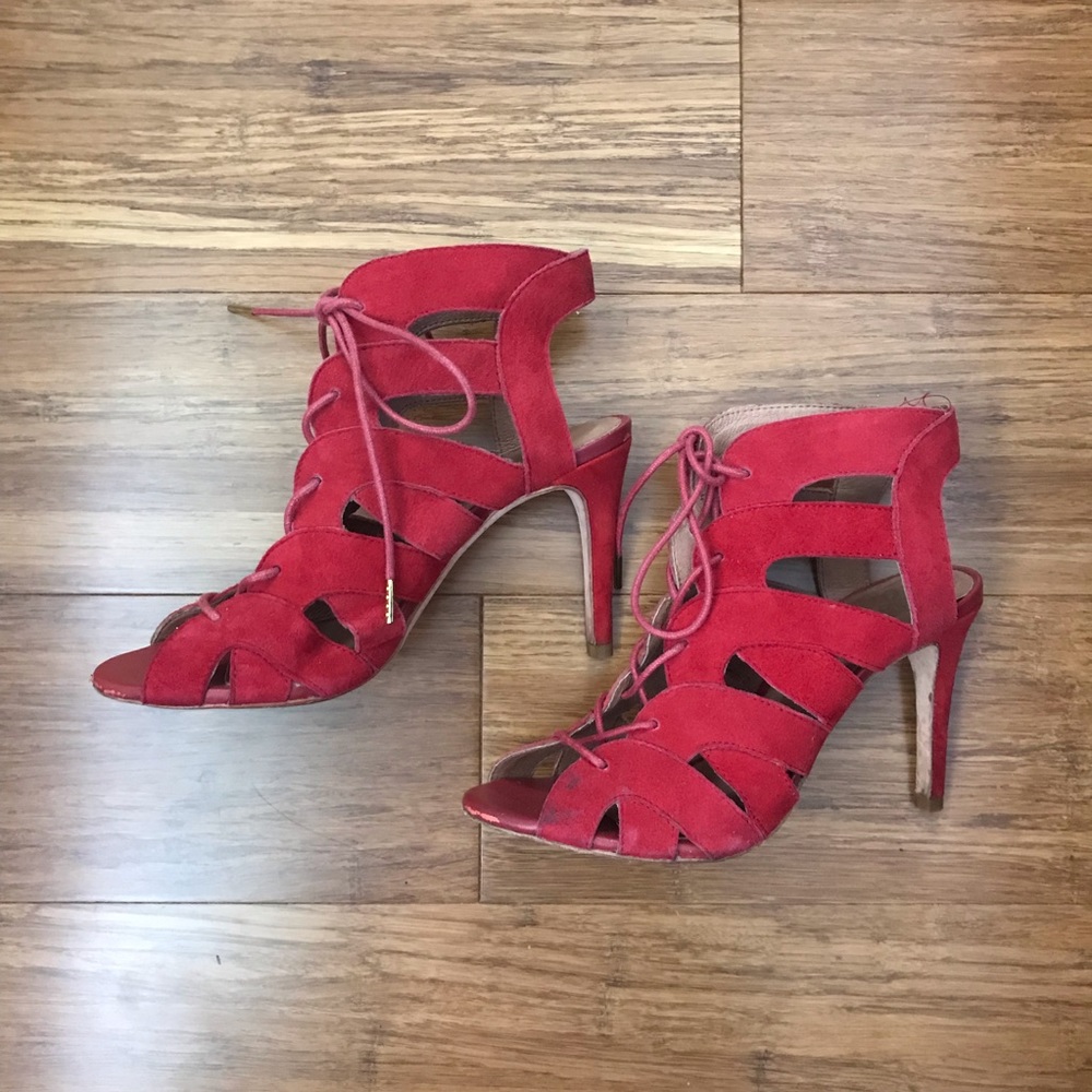 Joie Suede Bonnie Heels